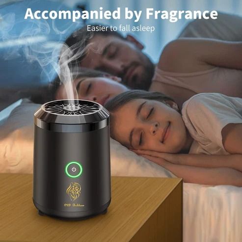 Smart Bukhoor Perfume Dispenser – Smoke-Free Luxury Arabic Fragrance for Home & Majlis